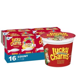 Lucky Charms 16-Cups of Gluten-Free Kids' Breakfast Cereal with Marshmallows