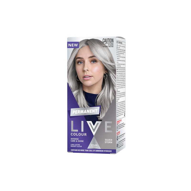 Schwarzkopf Live Colour Permanent Silver Storm