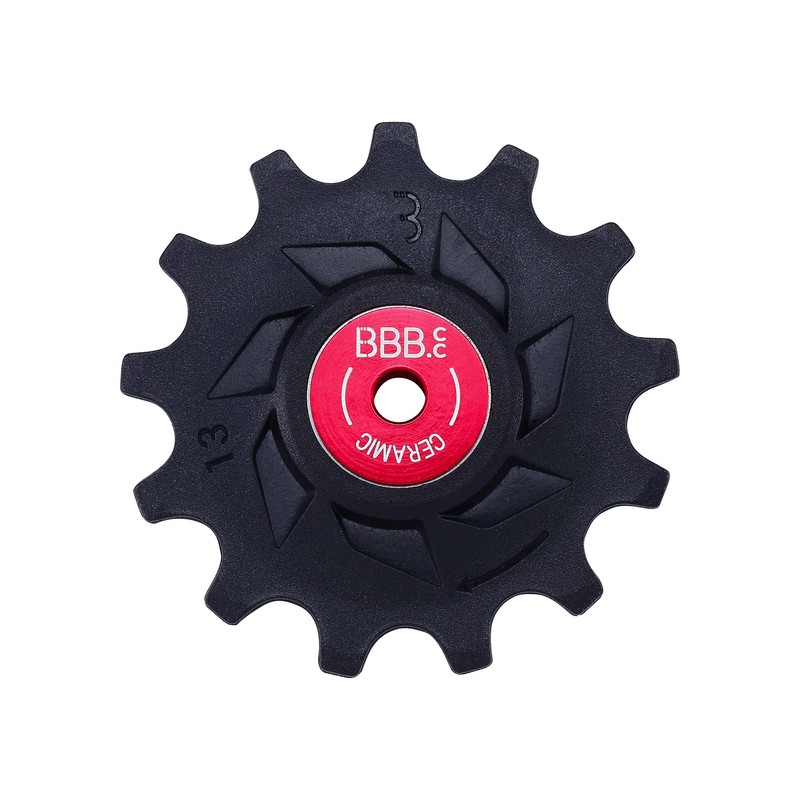 BBB Cycling Derailleur Pulley Ceramic 11-Teeth and 13-Teeth Rear Shimano