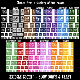 Inspirational The Light Shines in the Darkness Bible Verse Temporary Tattoo Water Resistant Fake Body Art Set Collection - Dark Green (One Sheet)