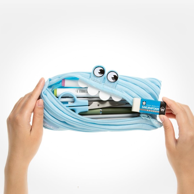 ZIPIT ZP-ZTM-GO/ZP-ZTmA Pen Case Pouch, bule