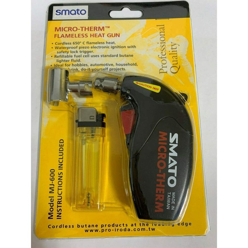 Iroda Smato Micro-Therm MJ-600 Mini Gas Cordless Heat Gun for