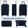 RainVillage Travel Luggage Cover Suitcase Protector Scratch-Resistant Fit 19-31 Inch