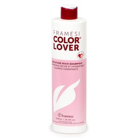 FRAMESI Color Lover Moisture Rich Sulfate Free Shampoo with Quinoa & Aloe Vera, Color Treated Hair, Fresh, 16.9 Fl Oz