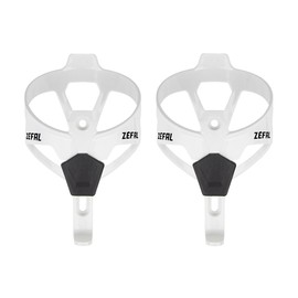 ZEFAL Pack Pulse A2 - Set of Two Lightweight Bike Mountain Bike Road Bike Bottle Cages Strong and Durable 26g Per Bottle Cage White