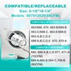 【Upgrade】 Fan Compatible with Broan 663/688【Not Fit 688-G/H/J/K】 663B/688B 663C/688C