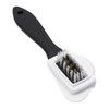 ANCLLO 4 Sideds Suede Multifunctional Nubuck Brass and Nylon Bristle