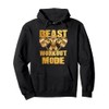 Gorilla Beast Workout Fashion Gold Weights Lifting Gym Fitness Pullover