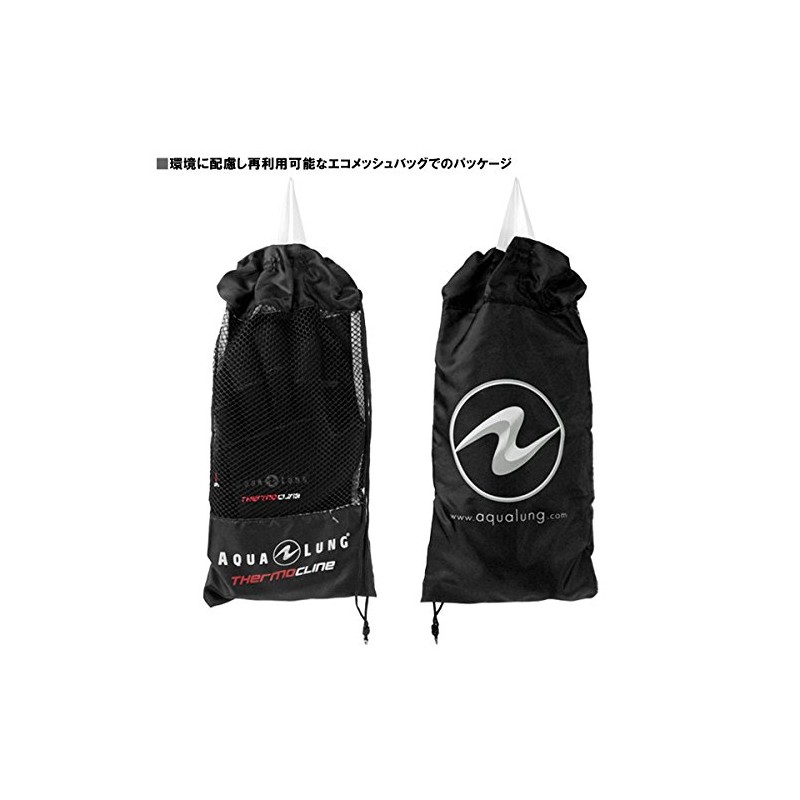 Aqualang 0.1 inch (3 mm) Thermo Glove Black [Diving Gloves]