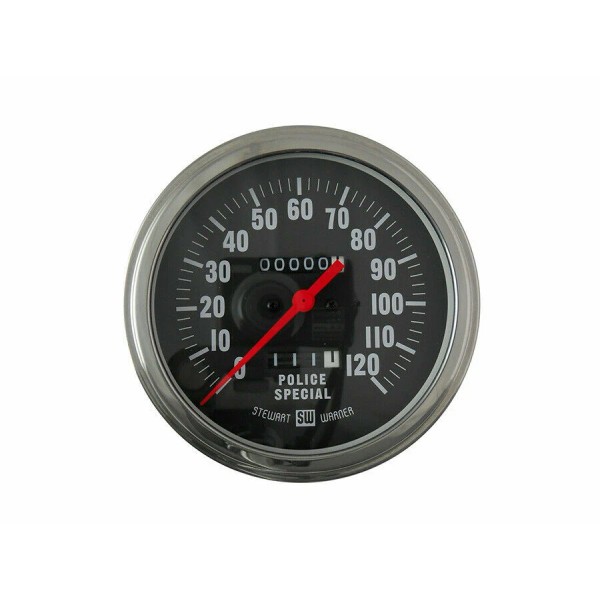 V-Twin Police Special 1:1 Speedometer for Harley Davidson by V-Twin