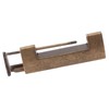 Antique Style Lock Spacing 5.9cm Auspicious Fish Lock Chinese Locks
