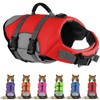 Mklhgty Dog Life Jacket, Reflective Adjustable Dog Life Vest with
