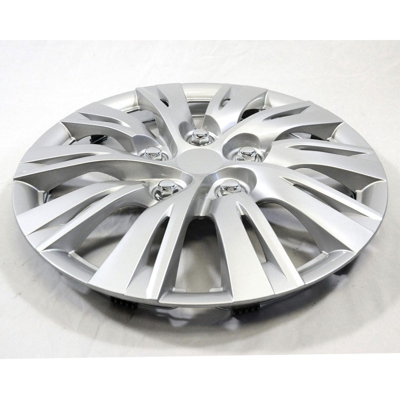 Set of 4 Front and Rear Silver 10 Split Spoke