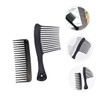 SAFIGLE 2Pcs Wide Tooth Comb Set for Curly Hair Styling
