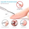 HaimiLiya Cuticle Pusher Dual-end Dead Skin Nail Pusher Nail Dirt