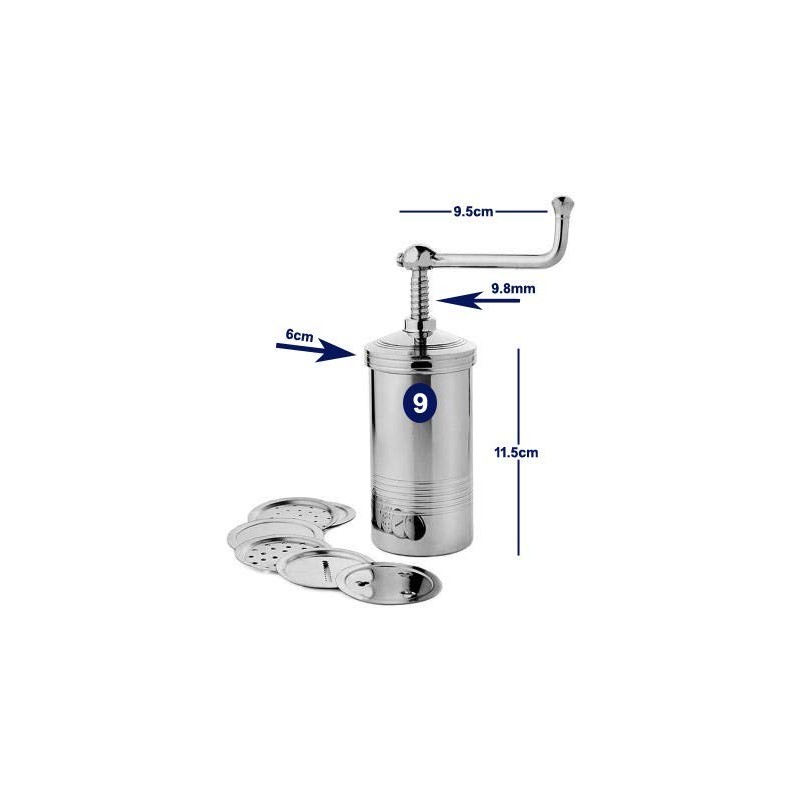 Yuktha Eternals Stainless Steel Idiyappam/Murukku/Farsan Sev/Pasta Maker Machine