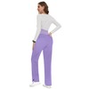 POSHGLAM Women's Maternity Scrubs Pant Stretchy Comfy Casual Pregnancy Pants(New