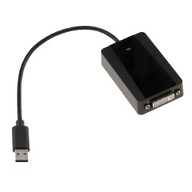KALEA-INFORMATIQUE USB 3 to DVI External Graphics Card with Widescreen Support and Resolutions up to 2048x1152 USB 3.0 5G