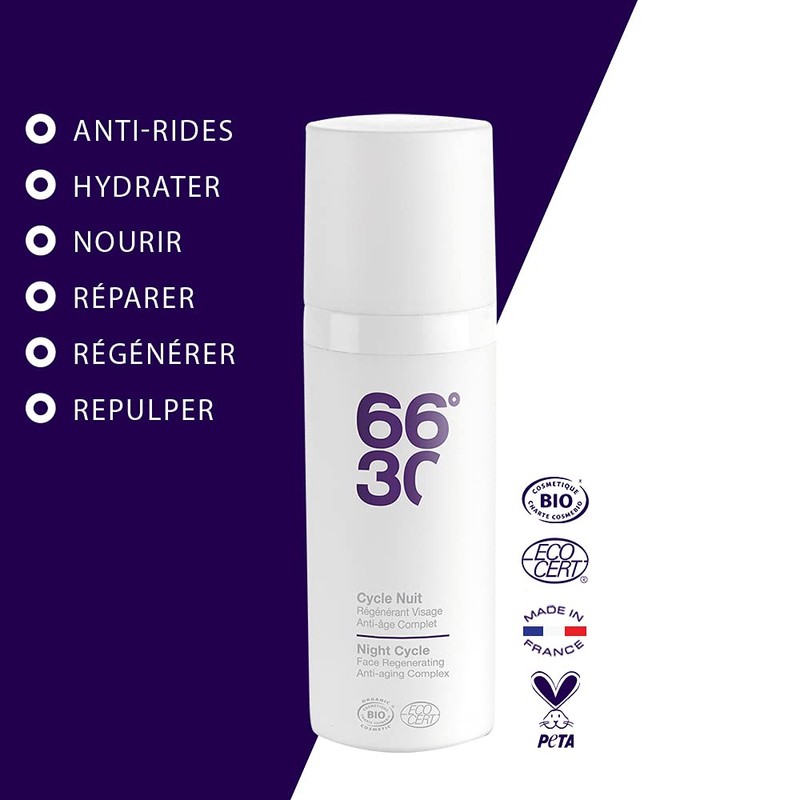 66°30 Night Cycle Face Regenerating Anti-aging Complex, 1er Pack (1