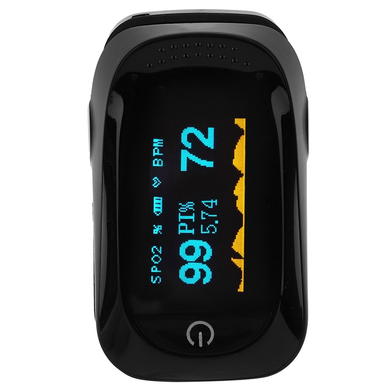 Fingertip Pulse Oximeter Blood Oxygen Saturation Pulse Rate Monitor Detector