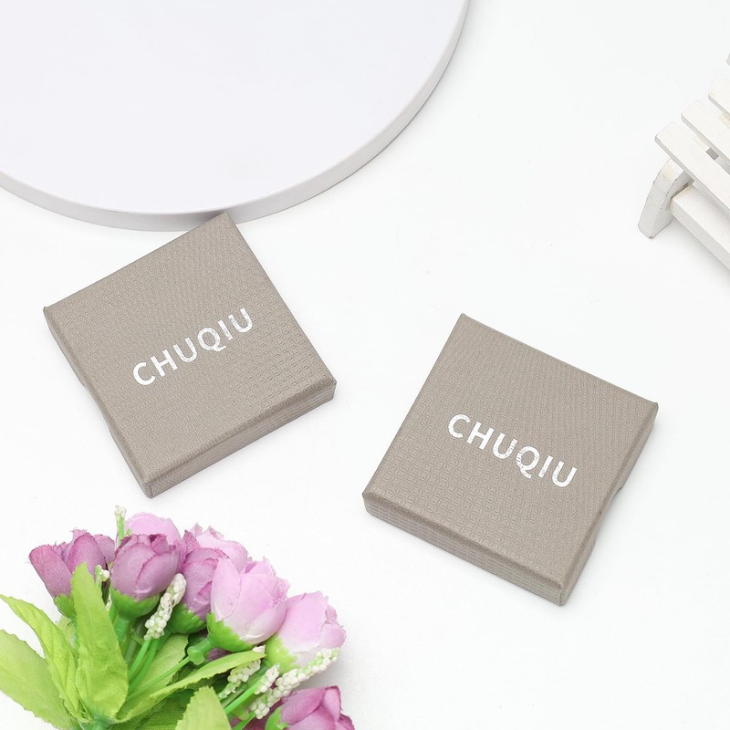 CHUQIU Gold/Silver Interlocked Rings For Women Dainty Stainless Steel Cubic