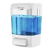 SVAVO Wall Mounted Soap Dispenser Kitchen Bathroom Manual Soap Dispenser
