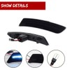 GTINTHEBOX Blue LED Side Marker Lights Smoked Lens Compatible with