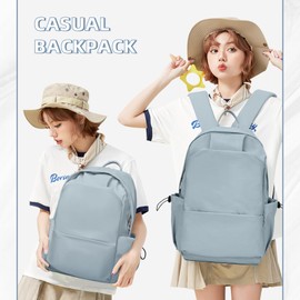 School Backpack for Women Men College High School Bag for Boys Girls Casual Daypack Laptop Backpack Waterproof Bookbag