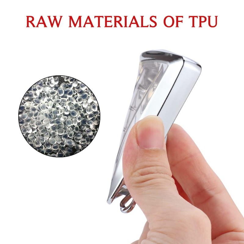 SANRILY Soft TPU Plating Key Fob Cover for Acura MDX