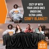 Big Oversized Blanket 120x120 Inches, Extra Soft, Lightweight, Worlds Biggest