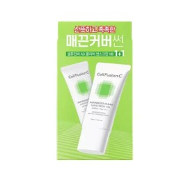 Cell Fusion C 셀퓨전씨 어드밴스드 클리어 썬스크린 100 SPF50+ 35ml 2개 CellFusion C Advanced Clear Sunscreen 100 SPF50+ 35ml 2 pieces