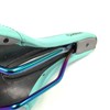 VELO SL-OTR-M006 RACER SADDLE LIMITED OIL SLICK RAIL BLACK/CELESTE