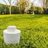 Fitvell 6" PVC Sewer Cleanout Adapter with Plug Pipe Fitting