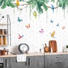 Condessacity Wall Sticker, Stylish, Plant, Rattan, Bird, Butterfly, Scandinavian House