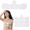 Katyjun Pack of 4 Bra Inserts Cotton Sweating, Reusable Anti-Sag