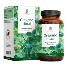 NATURTREU® Oregano Oil Capsules with Vitamin A, 120 Oregano Oil Capsules