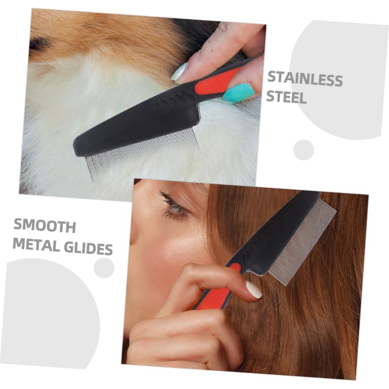 Baluue Sets Professional Dandruff Comb Set Double Sided Fine Tooth