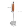 Meat Tenderizer, 304 Stainless Steel Meat Mallets Hammer Dual Sided