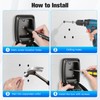 Thlevel Key Lock Box for Outside, Key Safe Wall Mounted
