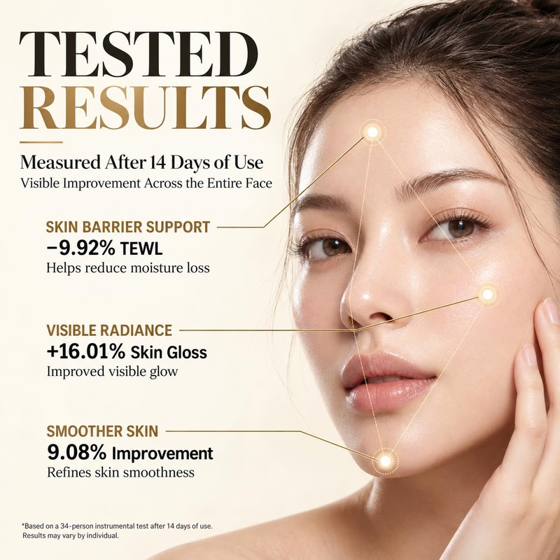 Collagen Face Mask with Gold, Hydrating Face Sheet Mask with