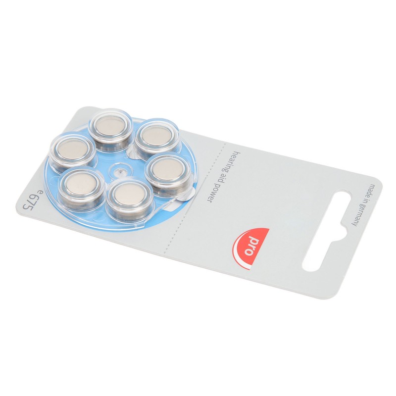 60pcs Long Lasting Power Sound Aid Batteries Zinc Air Hearing