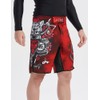 LAFROI QJK01 - Pantalones Cortos de Boxeo para Hombre con