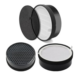 Trade-Shop 3-in-1 set: pre-filter + HEPA filter + activated carbon filter for Levoit LV-H132 LV-H132-RF air purifier air filter