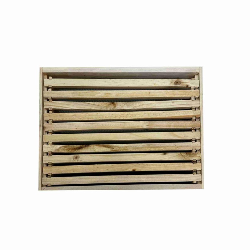 Harvest Lane Honey WWBCM-102 Medium Honey Box with frames and
