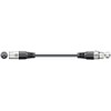 qtx Professional DMX Lighting Leads XLR Plug to Socket 1.5m