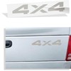 4x4 Decal - 1997-2004 Dodge Dakota - (Color: Silver)