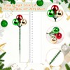 15 Pcs Christmas Tree Picks Decorations 8 Inches Shatterproof Wired