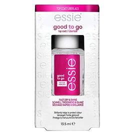 essie good to go top coat, fast dry + shine, 0.46 fl. oz.
