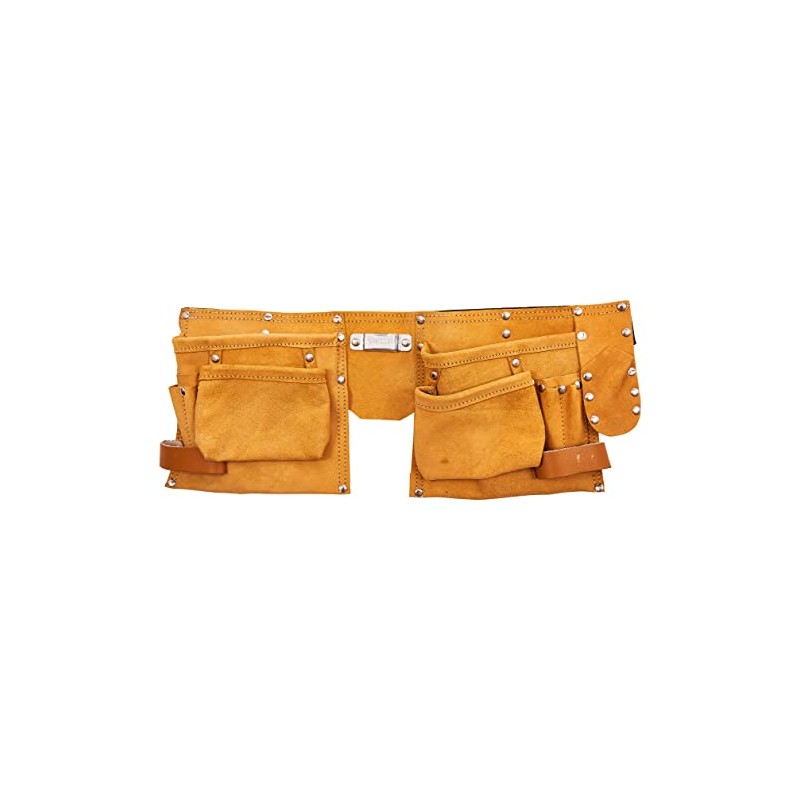 Amtech N0900 11 Pocket Heavy Duty Leather Tool Belt