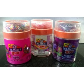 Elmer's Gue Premade Slime Mermaid’s Gem Scented Unicorn Butter Retro Glam 3 8 oz